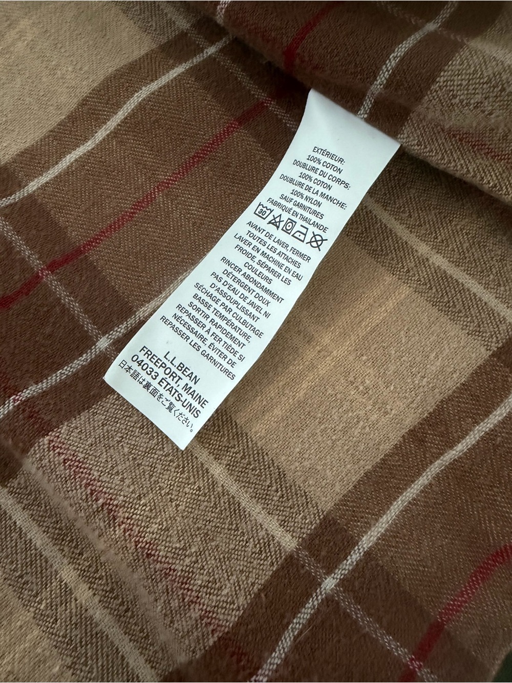 LL Bean M Women's Adirondack Barn Coat, Flannel-Lined Olive Green NWT Price Firm - Picture 7 of 16